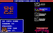 Teenage Mutant Ninja Turtles for IBM PC/Compatibles - Proceed, if you can!