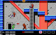 Teenage Mutant Ninja Turtles for IBM PC/Compatibles - Enemies approaching fast!