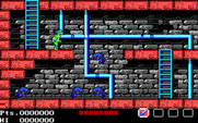 Teenage Mutant Ninja Turtles for IBM PC/Compatibles - Entering a sewer.