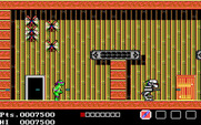 Teenage Mutant Ninja Turtles for IBM PC/Compatibles - Be careful of machine gun equipped robots!