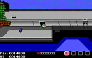 Teenage Mutant Ninja Turtles for IBM PC/Compatibles - Entering the second level...