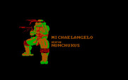 Teenage Mutant Ninja Turtles for IBM PC/Compatibles - Each turtle has an introduction screen.