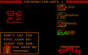 Teenage Mutant Ninja Turtles for IBM PC/Compatibles - I need to protect the dam.