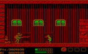 Teenage Mutant Ninja Turtles for IBM PC/Compatibles - The first end of level boss!