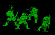 Teenage Mutant Ninja Turtles for IBM PC/Compatibles - All of our heros!