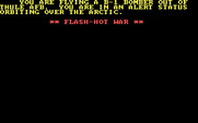 B-1 Nuclear Bomber for IBM PC/Compatibles - Game start.
