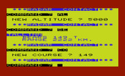B-1 Nuclear Bomber for Commodore VIC-20 - Changing course...