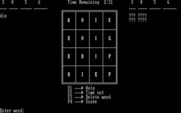 Wordtrix for IBM PC/Compatibles - What words can you make from this motley grid?