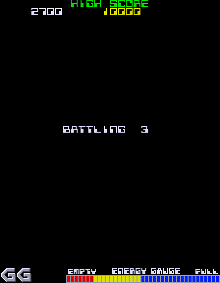 Grobda Arcade Screenshot: Ready for round 3?