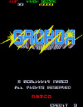 Grobda for Arcade - Title screen.