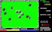Grobda for PC-8800 Series - Only one tank left and this level is completed...