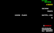 Grobda for PC-8800 Series - Game over.