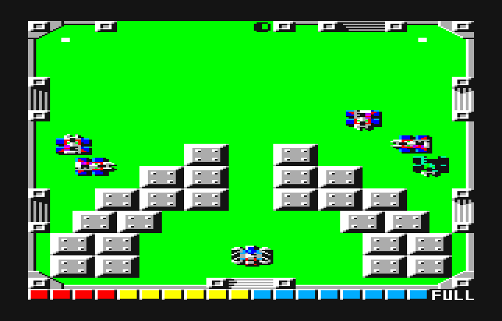 Grobda PC-6000 Series Screenshot: Game start.