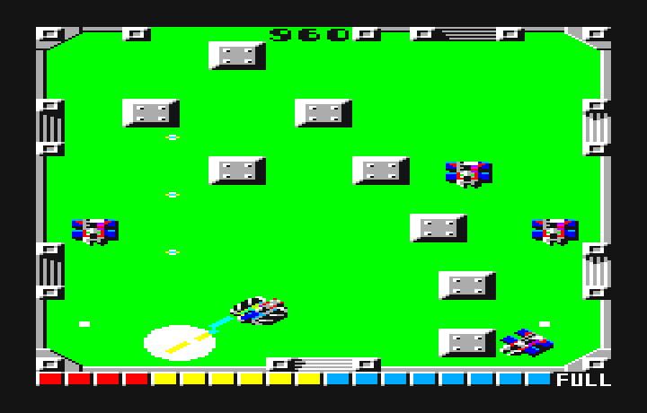 Grobda PC-6000 Series Screenshot: The difficulty increases...
