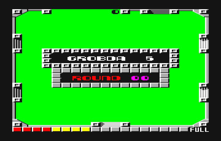 Grobda PC-6000 Series Screenshot: Ready to begin the game?