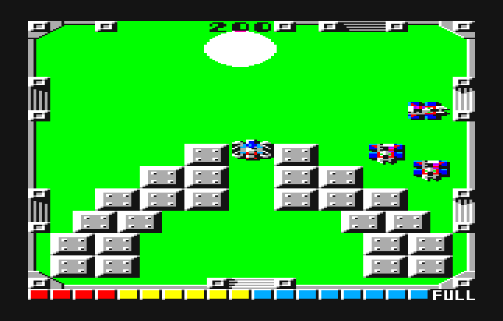 Grobda PC-6000 Series Screenshot: Blasting opponents...