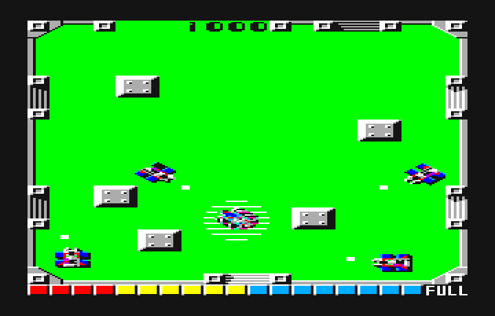 Grobda PC-6000 Series Screenshot: Use the shield to temporarily protect yourself from opponents.