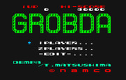 Grobda for PC-6000 Series - Title screen.