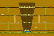 Canyon Climber for Atari 8-bit - I was caught and am falling down...