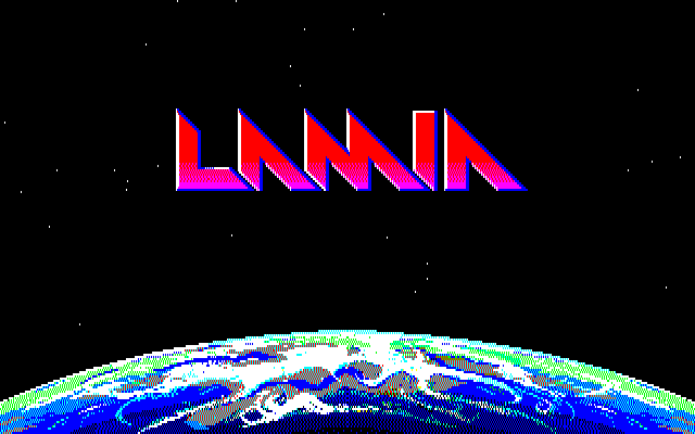 Lamia 1999 PC-8800 Series Screenshot: Title screen.