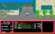 Lamia 1999 for PC-8800 Series - Walking to a new location.