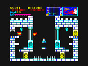 Castle, The for PC-6000 Series - Don't touch the fireballs!