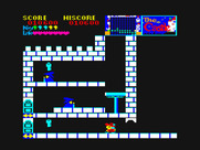 Castle, The for PC-6000 Series - Entering a new floor of the castle...