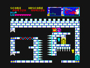 Castle, The for PC-6000 Series - Wait for these purple tentacles to disappear before you proceed!