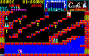 Castle, The for PC-8800 Series - There's another air canister! Better grab it...