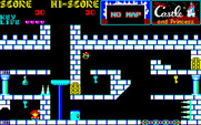 Castle, The for PC-8800 Series - A dead end, but I found a cyan key!