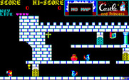 Castle, The for PC-8800 Series - Game start.