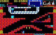 Castle, The for PC-8800 Series - At the moment all I can do is return to the room I just left.