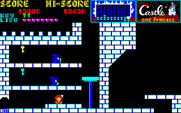 Castle, The for PC-8800 Series - Keys are always useful, and worth grabbing even if guarded!