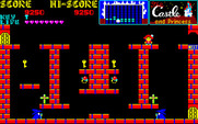 Castle, The for PC-8800 Series - An opportunity to pick up some extra keys...