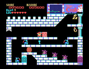 Castle, The for Sega SG-1000 - How can I get through here?