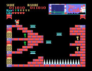 Castle, The for Sega SG-1000 - Plenty of keys if I can figure out a path to them.
