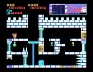 Castle, The for Sega SG-1000 - Pick up the potion for an extra life.