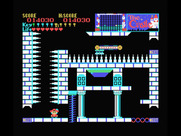 Castle, The for MSX - A contraption-filled room.