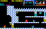 Castle, The for Sharp X1 - Game start.