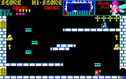 Castle, The for Sharp X1 - More keys, and more moving platforms...