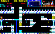 Castle, The for Sharp X1 - Pick up the potion on the left for a bonus life.