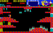 Castlequest for PC-8800 Series - I'll need to find some yellow keys to reach that green key!