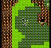 Zelda II: The Adventure of Link for NES / Famicom - I wandered off the path so dangerous creatures chase me!