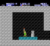 Zelda II: The Adventure of Link for NES / Famicom - Found the red candle!