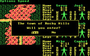 Phantasie III: The Wrath of Nikademus for IBM PC/Compatibles - Enter this town?