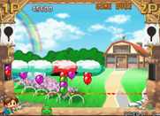 Pop'n Pop for Arcade - If the cloud and balloons get any lower it's game over!