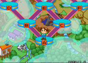 Pop'n Pop for Arcade - The level layout.