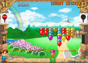 Pop'n Pop for Arcade - The cloud of balloons moves back and forth across the screen.