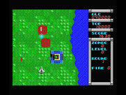 Zanac for MSX - There are targets all over the place...