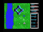 Zanac for MSX - Shoot the eyes and dodge all of the bullets!